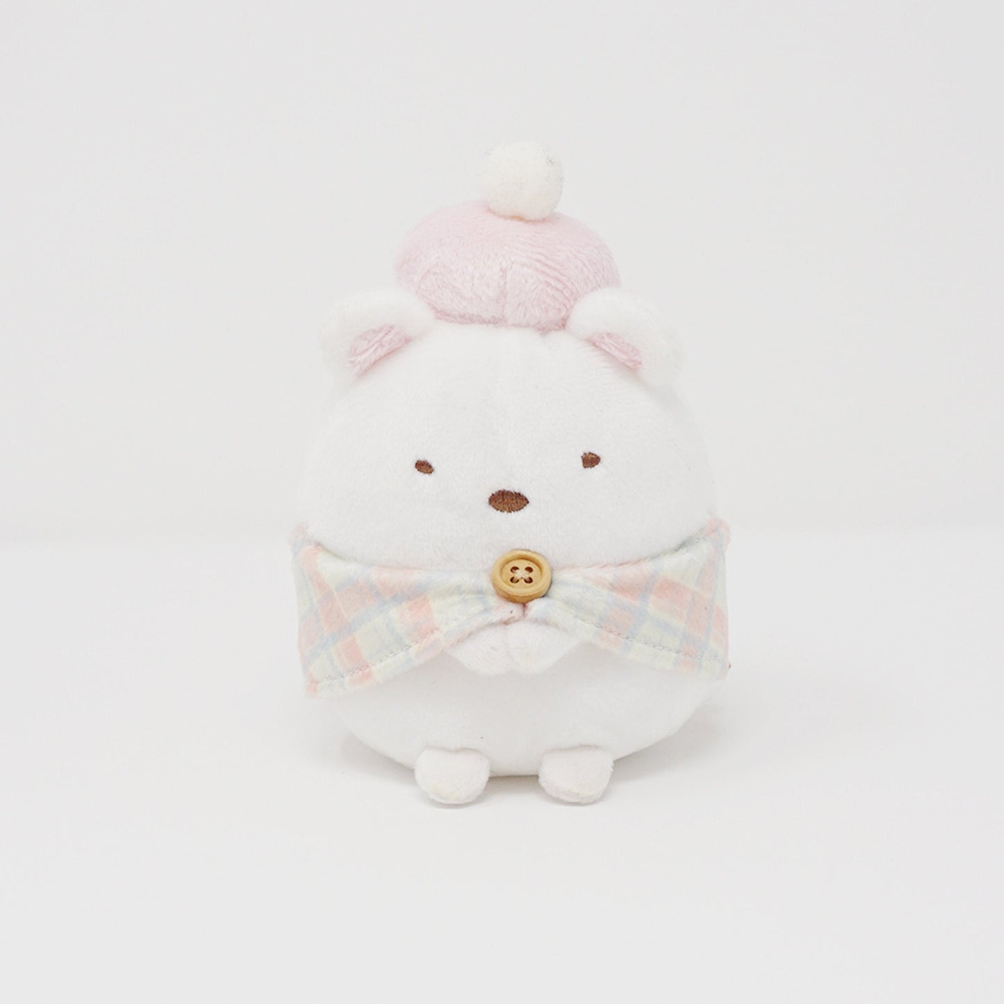 2015 Shirokuma in Pink Outfit Plush - Cafe Sumikkogurashi Theme - San-X